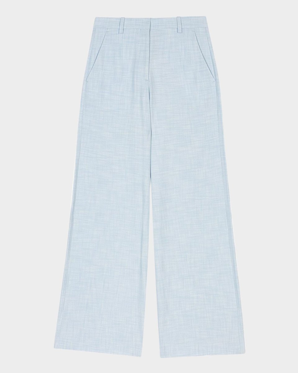 Pipa Wide-Leg Suit Trousers